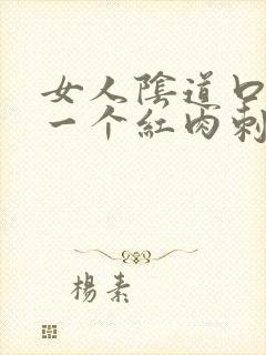 女人阴道口起了一个红肉刺