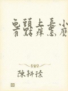 龟头上长小红点有点痒怎么回事封面