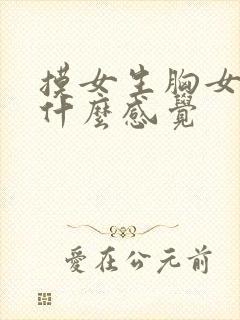 摸女生胸女生有什么感觉