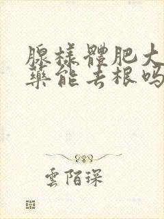 腺样体肥大吃中药能去根吗