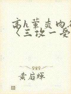 高h荤爽肉欲文〈三攻一受