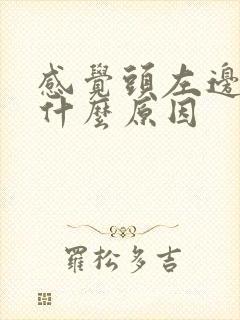 感觉头左边麻是什么原因