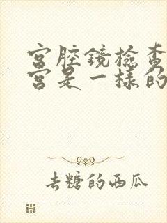 宫腔镜检查和刮宫是一样的吗