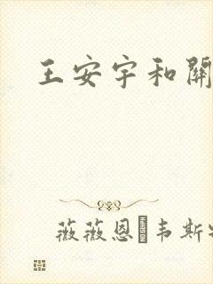 王安宇和关晓彤