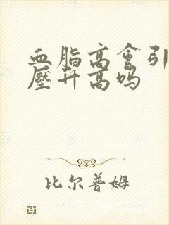 血脂高会引起血压升高吗