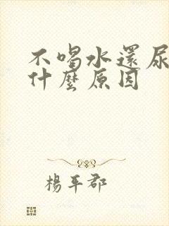 不喝水还尿多是什么原因