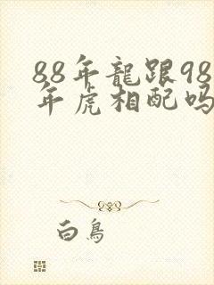 88年龙跟98年虎相配吗