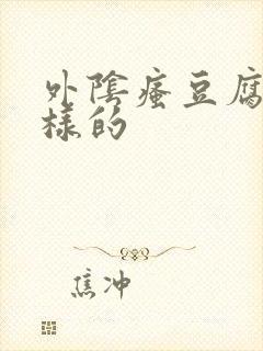 外阴瘙豆腐渣一样的