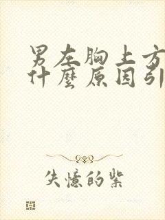 男左胸上方隐痛什么原因引起的