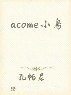 acome小鸟