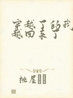 穿越了的我又穿越回来了