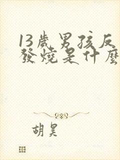 13岁男孩反复发烧是什么原因引起的