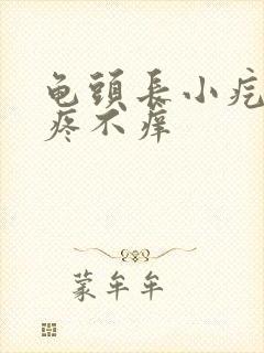 龟头长小疙瘩不疼不痒