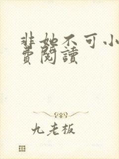 非她不可小说免费阅读