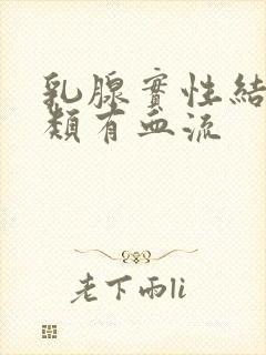 乳腺实性结节3类有血流封面