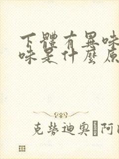 下体有异味腥臭味是什么原因