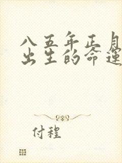 八五年正月十三出生的命运