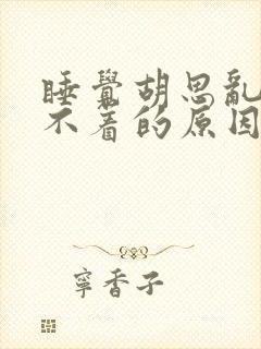 睡觉胡思乱想睡不着的原因