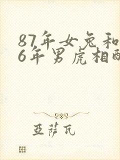 87年女兔和86年男虎相配婚姻如何