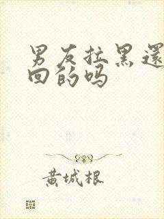 男友拉黑还能挽回的吗封面