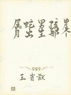 属蛇男孩农历五月出生那个时辰最好封面