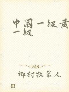 中国一级黄色片一级封面
