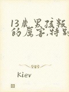 13岁男孩叛逆的厉害,特别讨厌父母