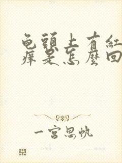 龟头上有红点,痒是怎么回事封面