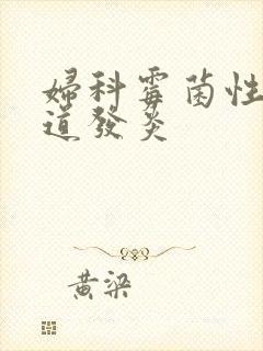 妇科霉菌性的阴道发炎