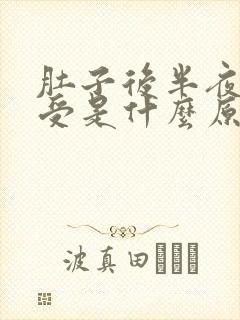 肚子后半夜胀难受是什么原因