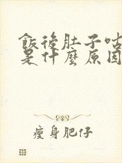 饭后肚子咕咕响是什么原因导致的