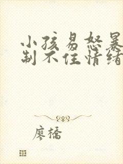 小孩易怒暴躁控制不住情绪失控是什么病