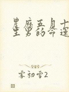 农历五月十五出生男的命运