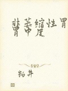 非萎缩性胃炎全胃中度