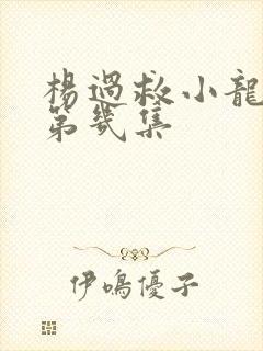 杨过救小龙女是第几集封面