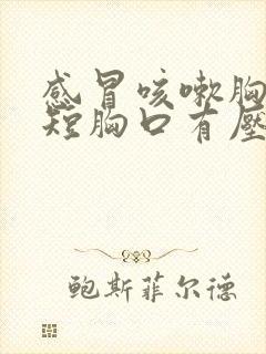 感冒咳嗽胸闷气短胸口有压迫感封面