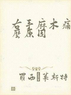 右手麻木痛是什么原因