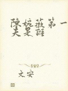 陈婉薇第一任丈夫是谁