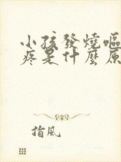 小孩发烧呕吐头疼是什么原因封面