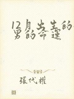 12月出生的龙男的命运
