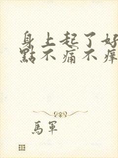 身上起了好多红点不痛不痒