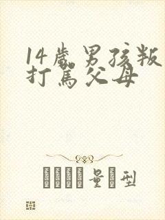 14岁男孩叛逆打骂父母