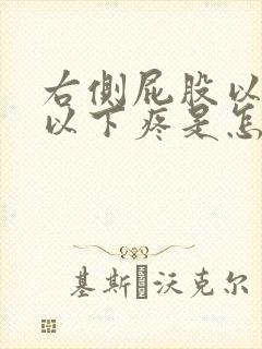 右侧屁股以上腰以下疼是怎么回事?