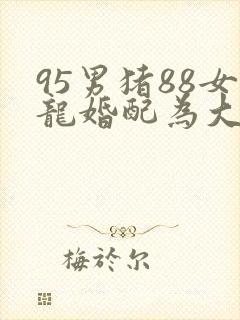 95男猪88女龙婚配为大忌