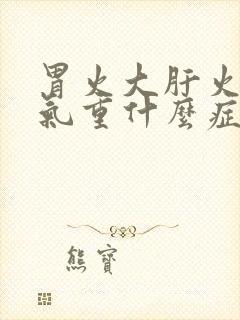 胃火大肝火旺湿气重什么症状