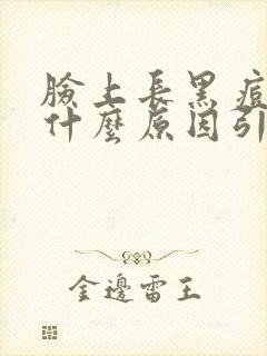 脸上长黑痘因为什么原因引起的