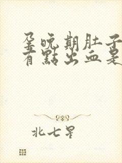 孕晚期肚子不疼有点出血是怎么回事封面