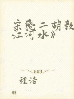 宋飞二胡教学《江河水》