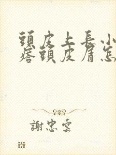 头皮上长小红疙瘩头皮屑怎么办