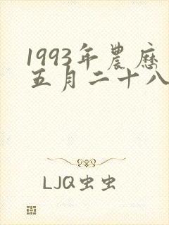 1993年农历五月二十八出生的女孩命运